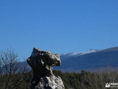 Sabinar, Cañón río Caslilla; club senderismo almeria las dos gargantas de gredos parque natural rede